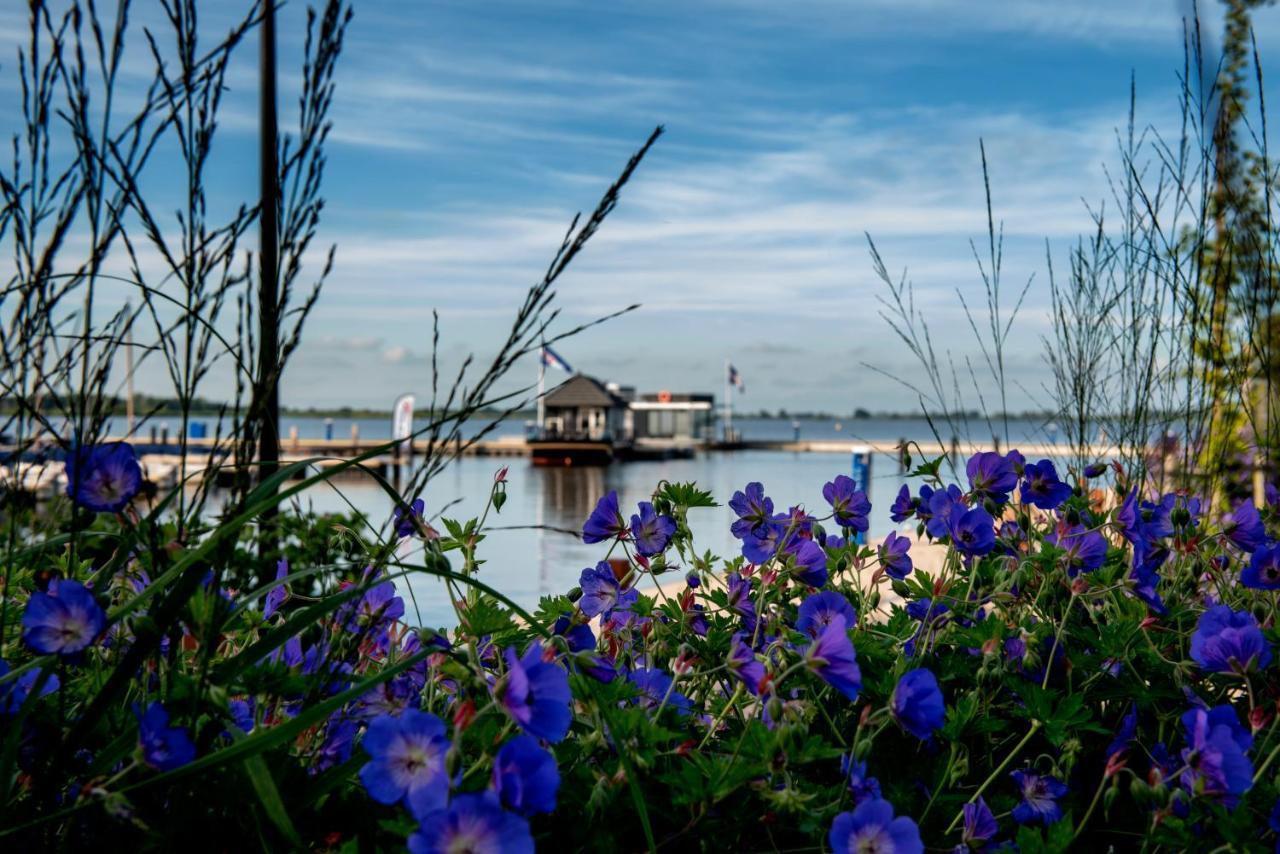Welcome In - Houseboat 'Elysium' Met Eigen Aanlegsteiger Sneek - Offingawier Luaran gambar