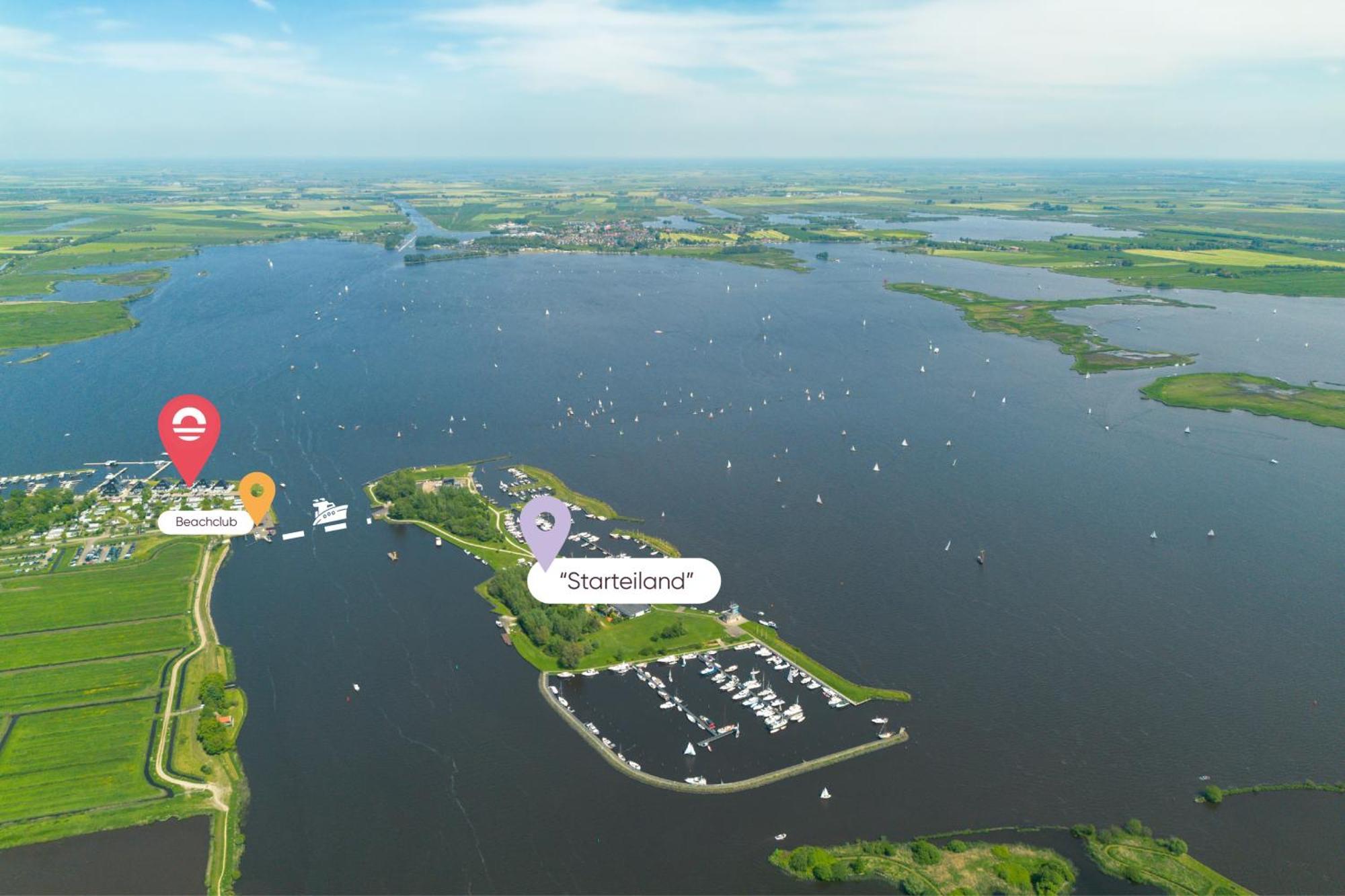 Welcome In - Houseboat 'Elysium' Met Eigen Aanlegsteiger Sneek - Offingawier Luaran gambar